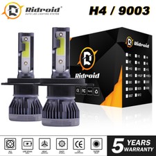 Fanless H4 9003 Led Headlight Hilow Beam 6000k Bulb For Motorcycle Super Bright Fanless H4 9003 Led Headlight Hilow Beam 6000k Bulb For Motorcycle Super Bright