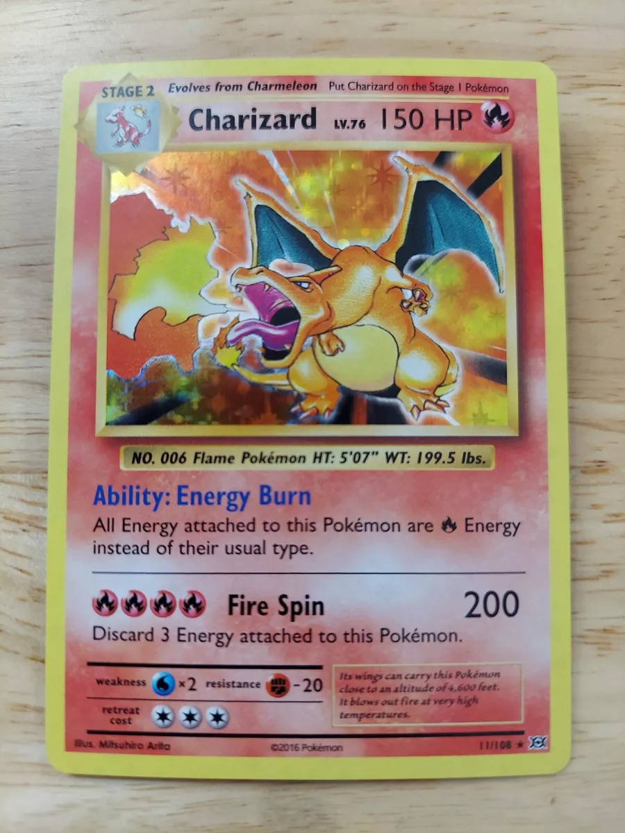 Mavin  Charizard XY Evolutions NM 11/108 Holo Foil Rare Nice Centering  Pokemon TCG