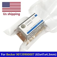 Carbon Vane for Becker Pump 90139900007(WN 124-247) DX/X/VX 4.25    7 pcs