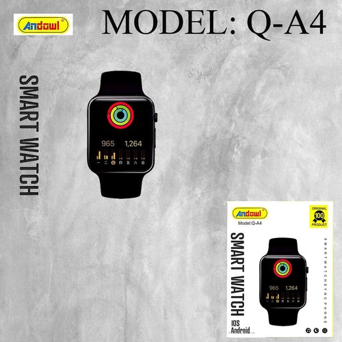 Smartwatch ANDOWL Modello Q-A4 Orologio Digitale Per Sport Fitness Cardio |  eBay