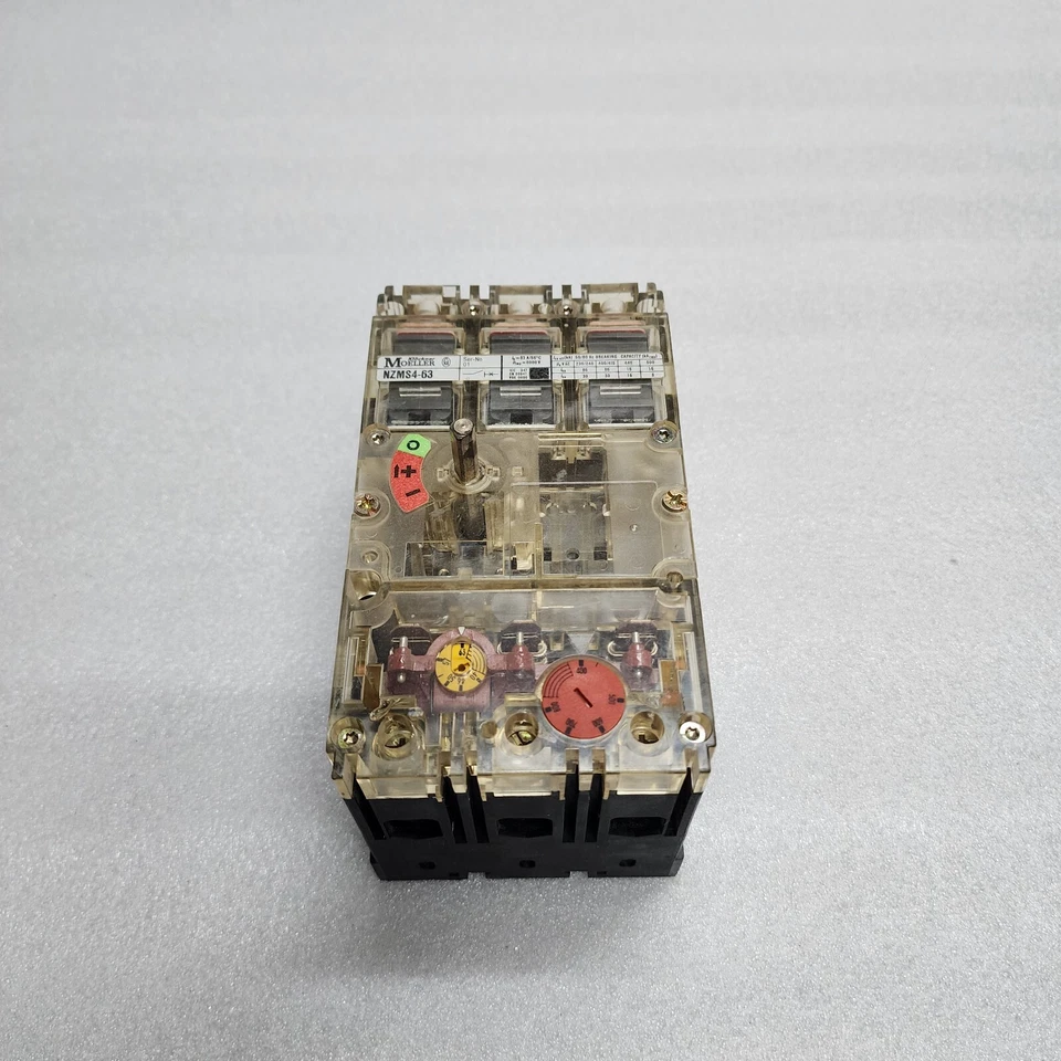 MOELLER NZMS4-63 3-POLE CIRCUIT BREAKER - Image 2 of 4