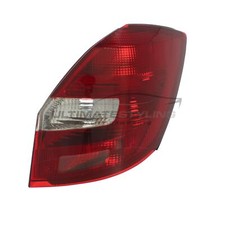 Skoda Fabia Rear Light 2007-2015 Hatchback Tail Lamp Lens Drivers Side Right