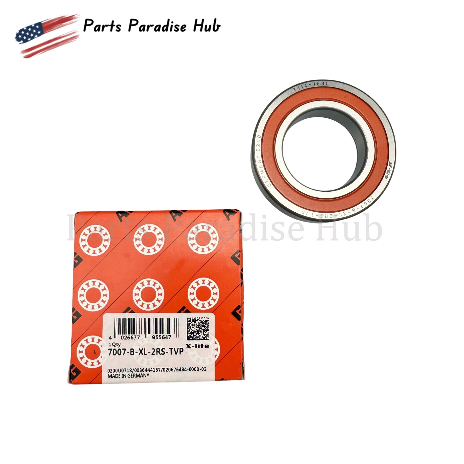 NEW Fits For FAG 7007-B-XL-2RS-TVP Angular Contact Ball Bearing 35x62x14 mm US