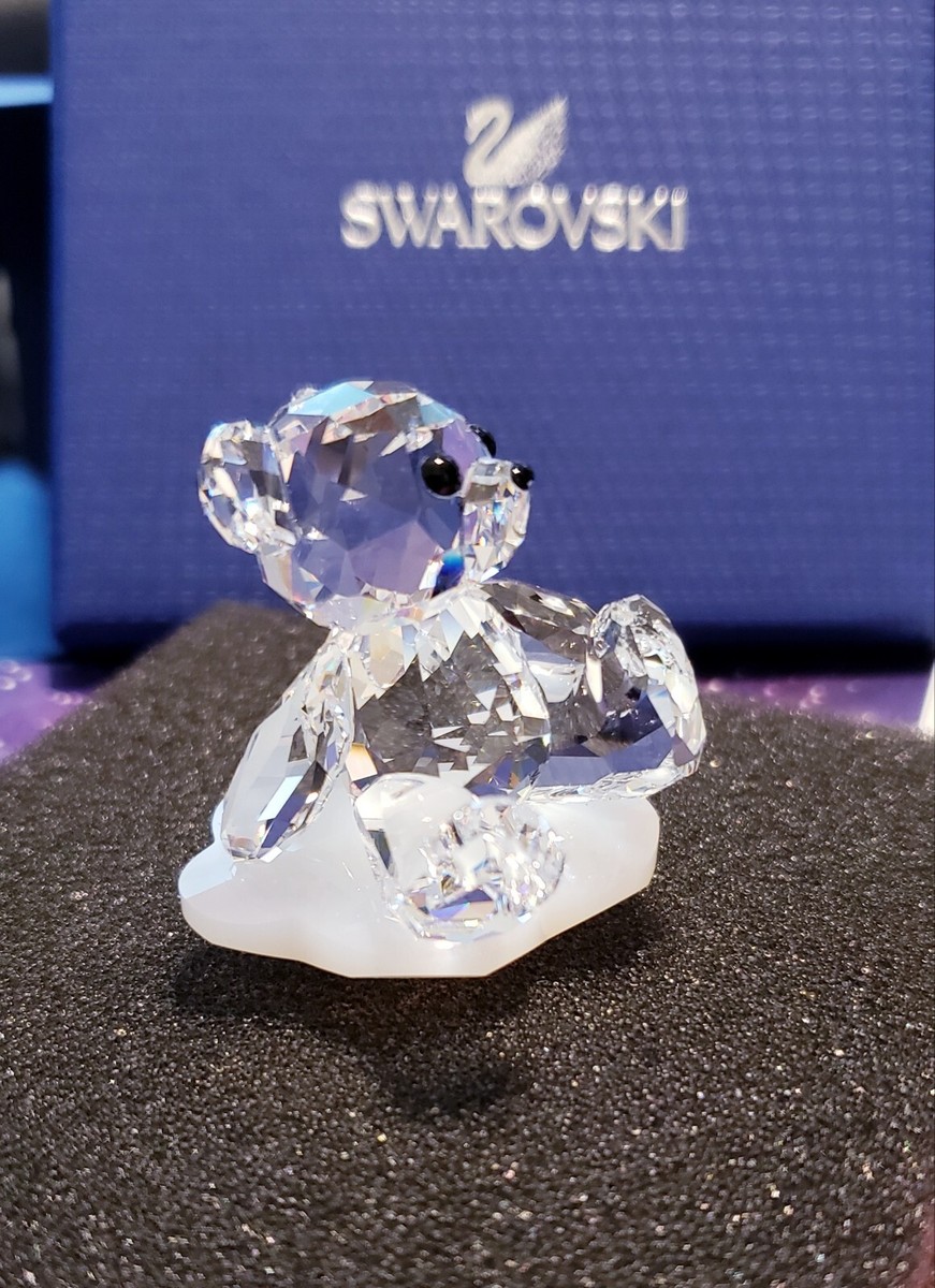 Swarovski Kris Bear Perfectly Happy (Sitting on Cloud) Crystal