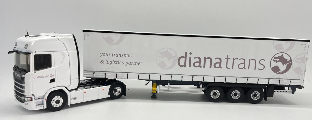ミニカー ELIGOR SCANIA 1/43 Eligor 1:43 Scania Race Car Transporter formula 1 2001 B&H