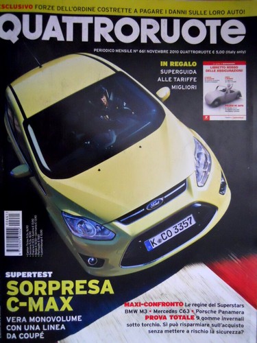 Vierrad 661 2010 Test Ford C-Max. BMW M3 Vergleich - Porsche Panamera [Q99]