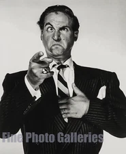 1950/76 Vintage SID CAESAR Actor Comedian PHILIPPE HALSMAN Duotone Photo Art