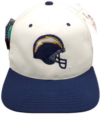 Vintage Los Angeles Chargers Snapback Blockhead 2-Tone