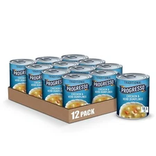 Progresso Chicken Herb Dumplings Soup Pack of 12 18.5 Ounce Cans
