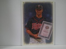 2008 UD Masterpieces #50 Joe Mauer Minnesota Twins