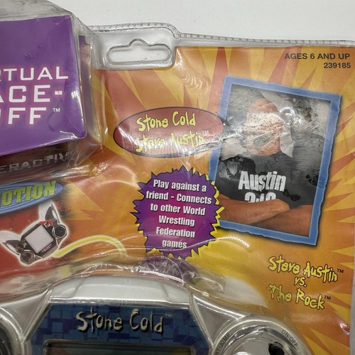 1999 MGA Entertainment WWF Virtual Face Off Stone Cold Steve Austin Video Game - Picture 2 of 5