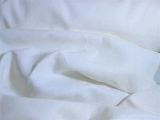  100% Linen Fabric Light Cream 1 lin yd 58" wide 6.5 - 7.0 oz per sq yard BTY
