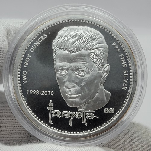 Frank Frazetta Swordsman of Mars 2 oz .999 Fine Silver Round GSM - Picture 10 of 11