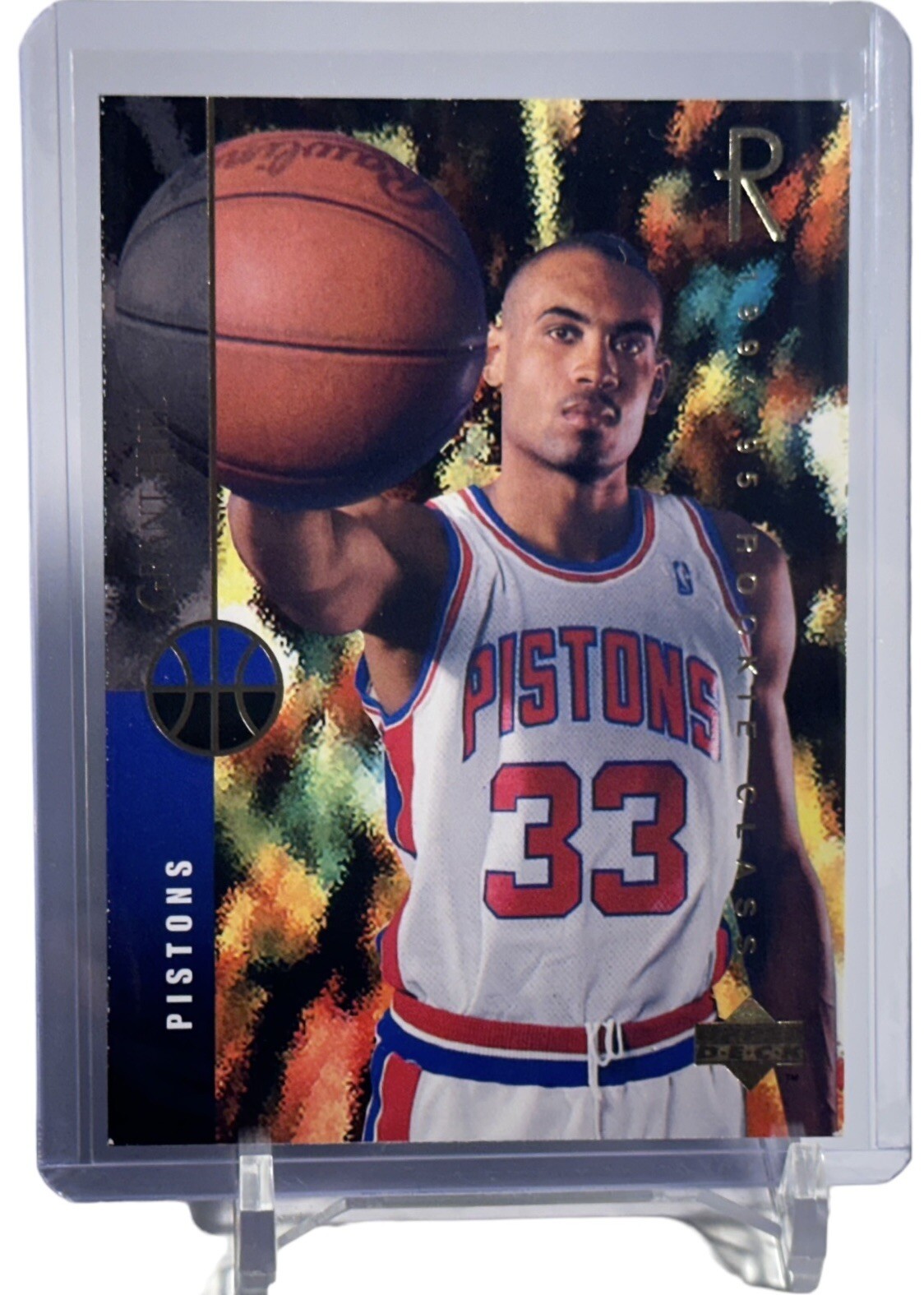 1994-95 Upper Deck Rookie Class Grant Hill RC Card #157 W/Top Loader