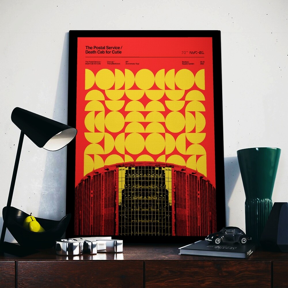 Death Cab For Cutie And The Postal Service's Show Madison Square Garden Poster