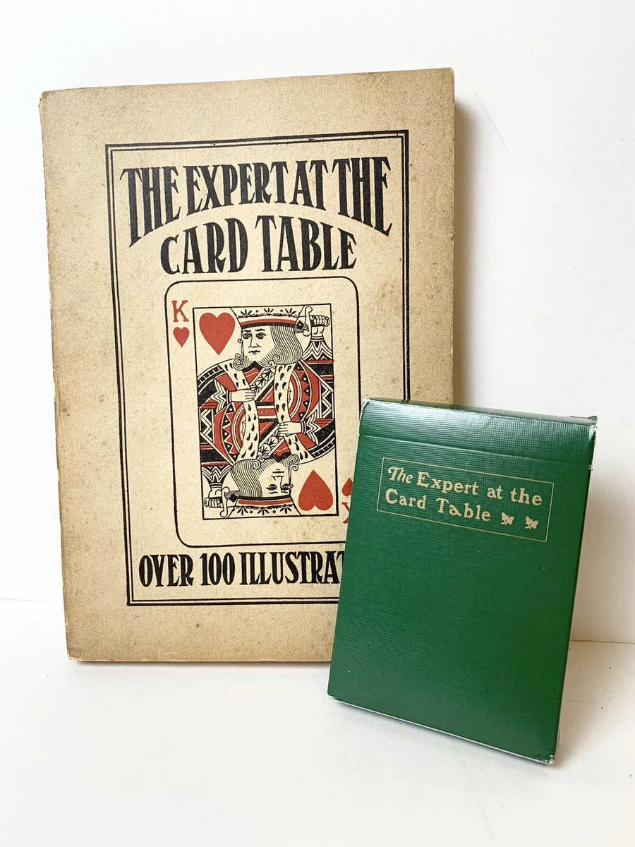 The expert at the card table deals