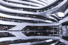 Landscape architecture modern building Custom Gaming Mat Desk