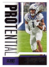 2023 Score #8 QUENTIN JOHNSTON 'PROTENTIAL' RC! TCU/CHARGERS