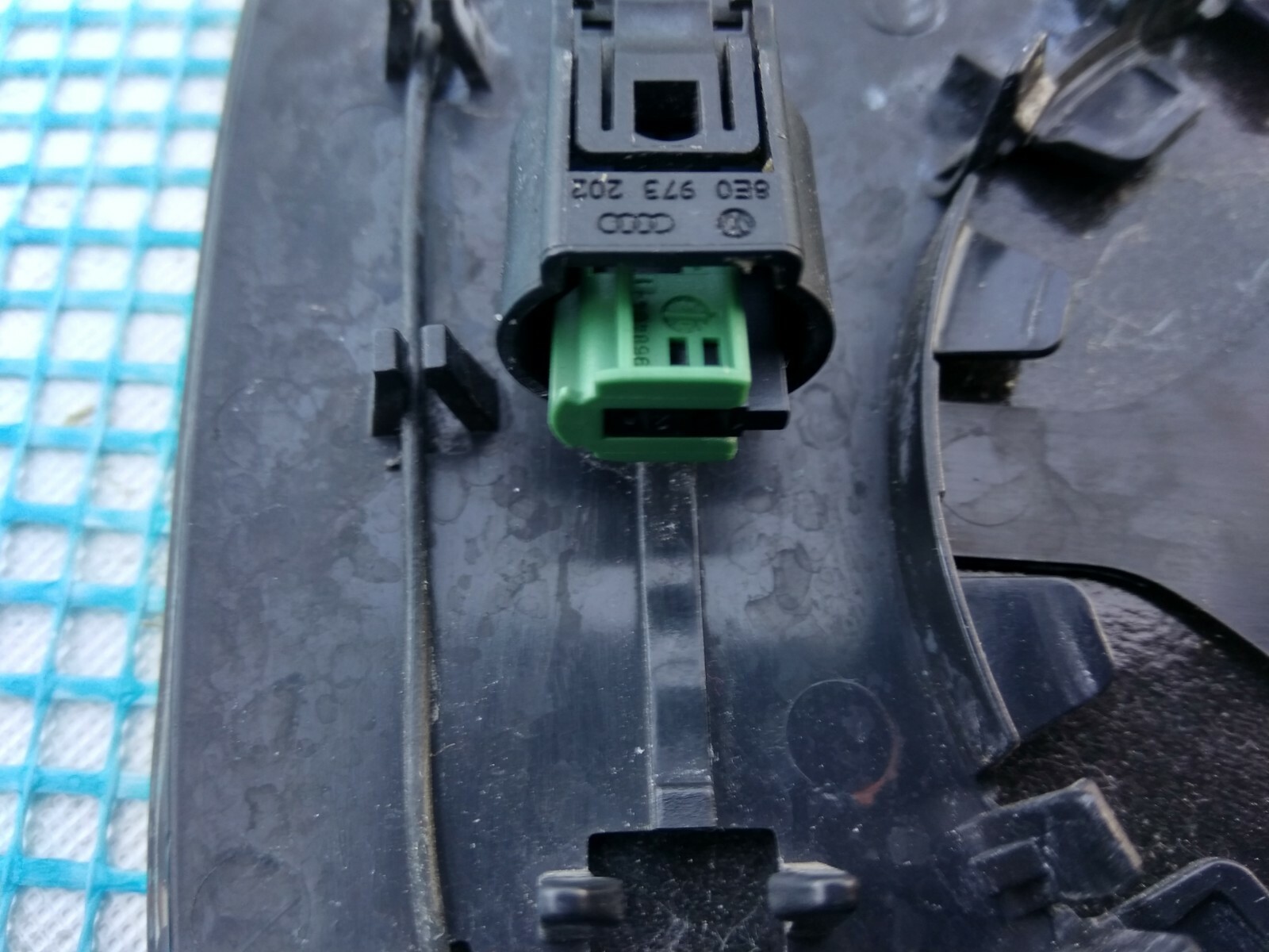 20072017 LEFT side OEM AUDI Q5 Q7 Auto DIM MIRROR GLASS LH euro WIDE