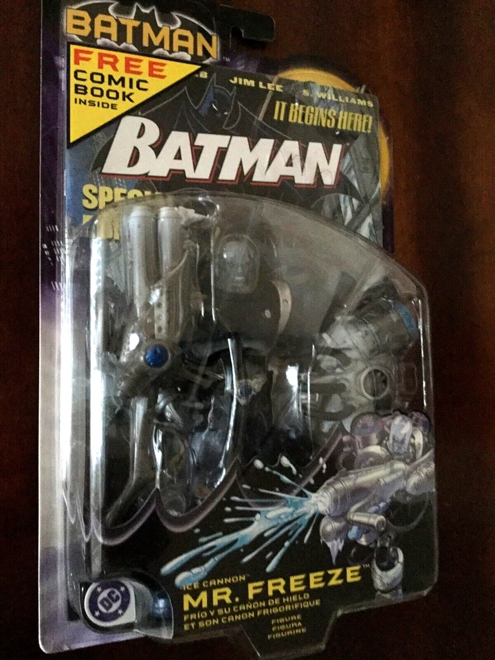 DC COMICS LA SERIE BATMAN MR. FIGURA DE ACCIÓN CONGELADA. C/T ICE CANNON MATTEL 2003  Foto 2 de 4