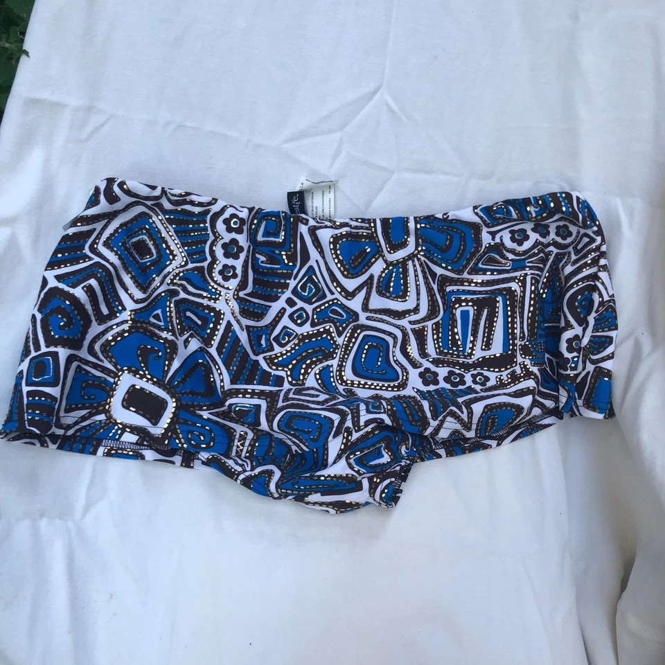 Biquíni feminino Becreativeswim NOVO parte inferior elástica tamanho grande azul - Imagem 4 de 4