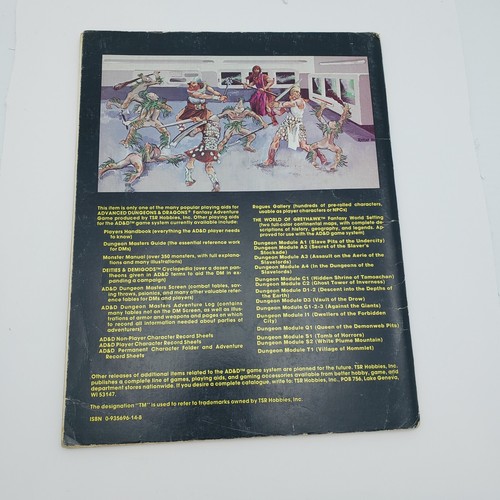 Expedition to the Barrier Peaks AD&D Module S3 1st Ed TSR with Booklet Vintage - Picture 8 of 17