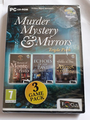 MURDER MYSTERY RETURN OF MONTE CRISTO ECHOES OF THE PAST MIRROR MIRROR PC CD-ROM