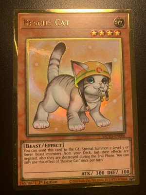 Rescue Cat 1st Edition Premium Gold Rare Maximum Gold: El Dorado MGED-EN006 NM