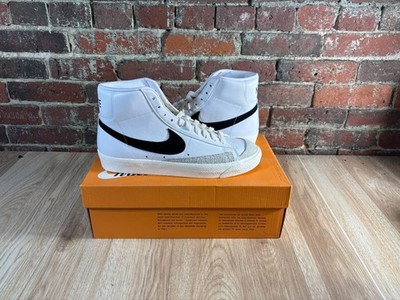 Nike Blazer Mid '77 Vintage White Black Size 8.5 BQ6806 100