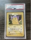 1999 BASE UNLIMITED SET POKÉMON PIKACHU YELLOW CHEEKS 58/102 #58 PSA 10