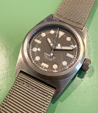 Unimatic U2-F Automatic Diver Watch 300m Gray Dial Steel w/ Box Papers