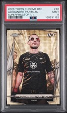 Marketplace image: 2026 TOPPS CHROME UFC SUPERFRACTOR 1/1 #40 ALEXANDRE PANTOJA 1/1 PSA 9
