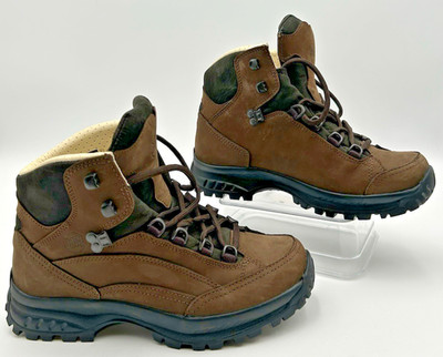 Hanwag Lady Halux Brown Nubuck Leather Hiking Boots Vibram Sole Mens 7 US 8.5 W Hanwag 7 US Hiking Shoes & Boots for Men for sale | eBay main image 2