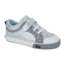 See Kai Run Silver Sneakers, Size 12