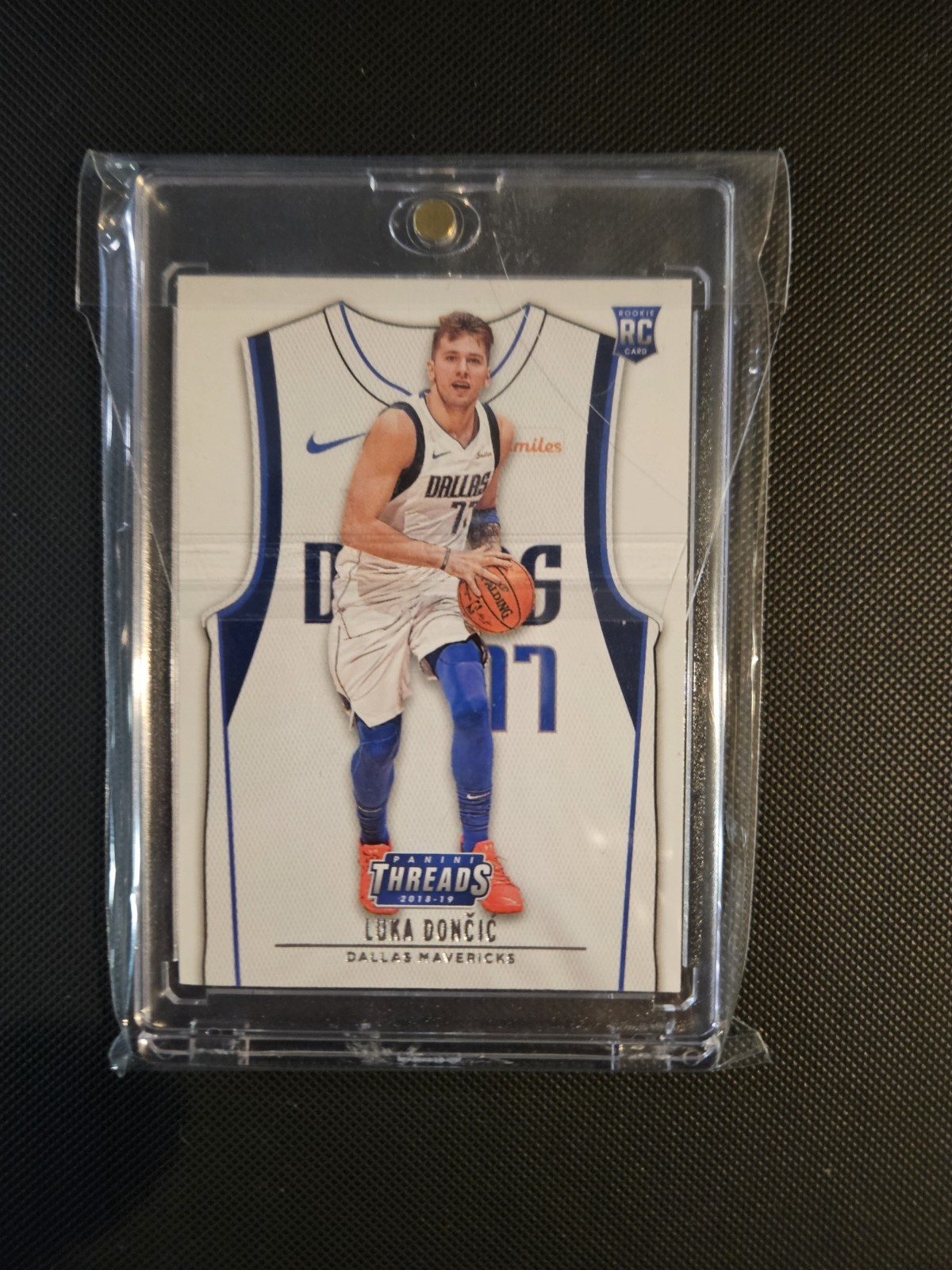 🏀2018-19 PANINI THREADS #101 LUKA DONCIC ROOKIE CARD RC, DALLAS🏀 MAVERICKS