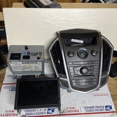2010-2013 CADILLAC SRX CD NAVIGATION MAP SCREEN MONITOR RADIO STEREO CLIMATE OEM