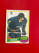 1980-81 O-Pee-Chee set break OPC #300 Jerry Korab - Los Angeles Kings NRMT