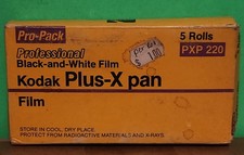 Kodak Professional B W Film Plus - X Pan PXP200 4 Rolls Expired 1987