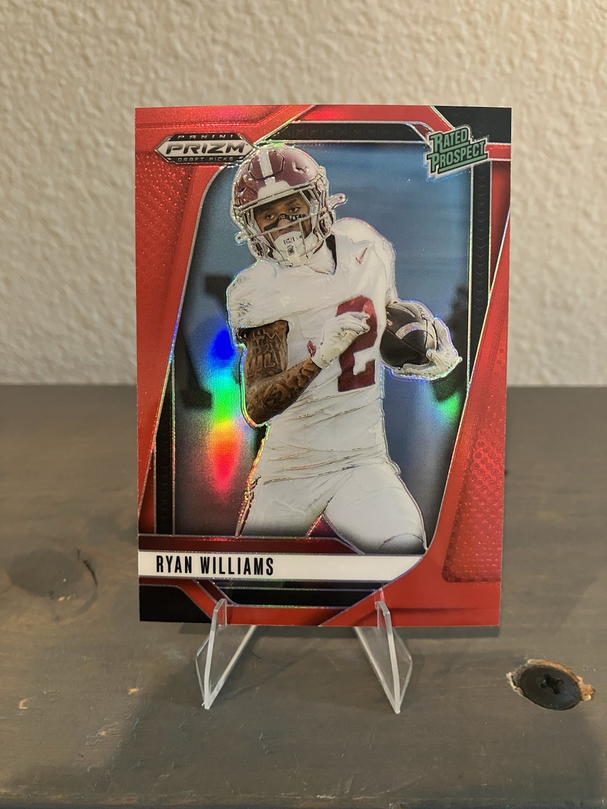 2025 Panini Prizm Draft Picks - Ryan Williams Red /399 #151 (RC)