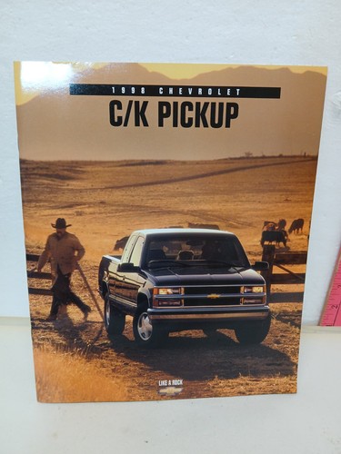 1998 Chevrolet C/K Pickup Dealer Sales Brochure Catalog Chevy Silverado Cheyenne