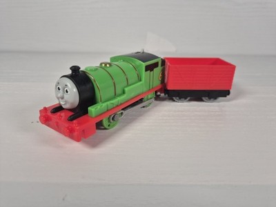 Motorisierter Trackmaster Zug Thomas und seine Freunde Percy und LKW Mattel 2013 25 