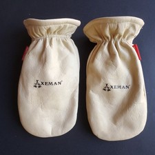 Kinco Axeman Leather Mittens Youth Size KM Kids Medium Style 1930 Thermal Warm