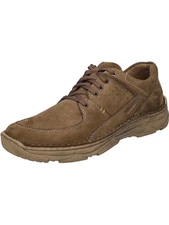 Josef Seibel Men's Liam 01 Lace Up Leather Comfort Shoes Camel Size 12, EU 45