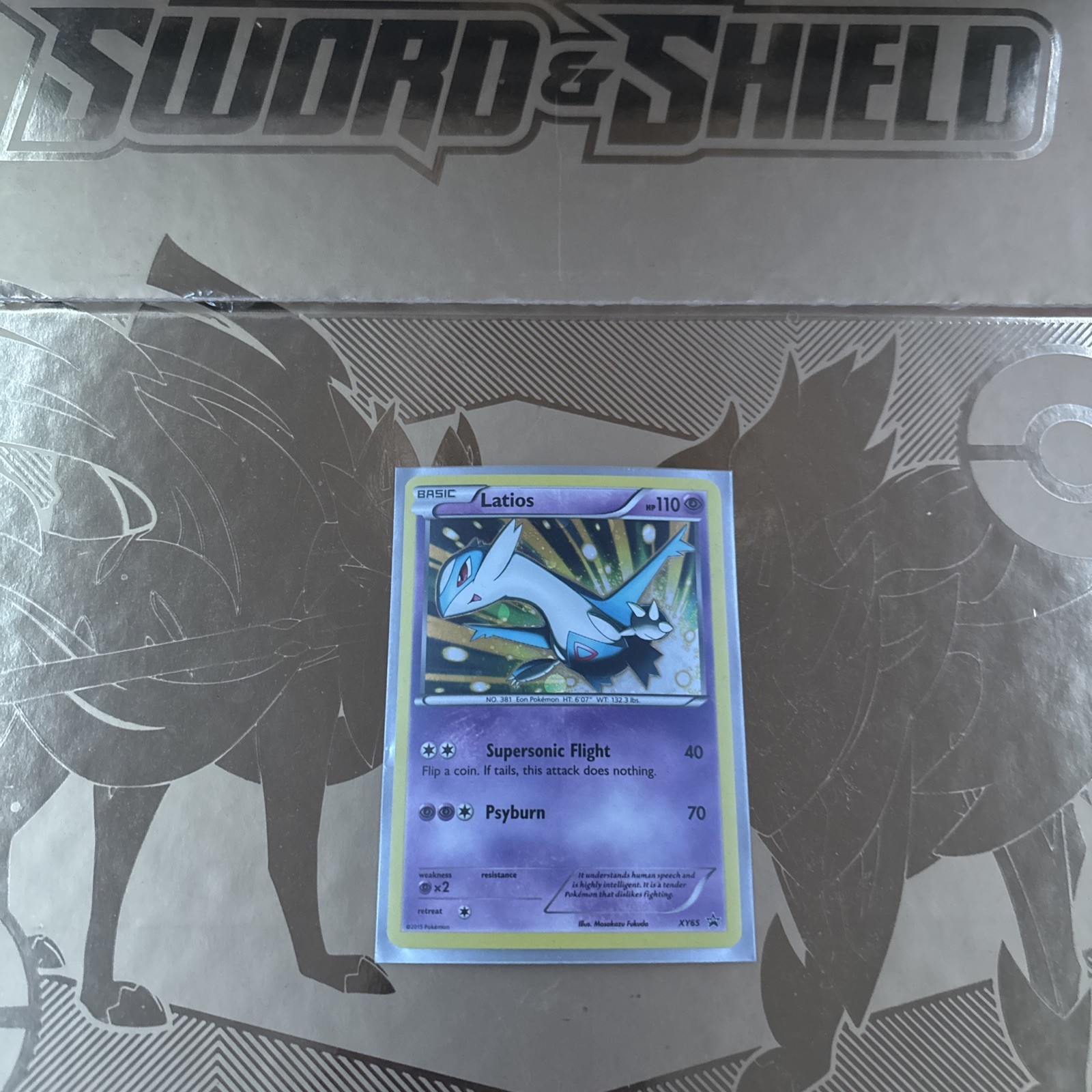 Pokémon TCG Latios XY65 Black Star Promo NM