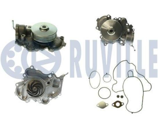 Pompe à eau moteur de rechange RUVILLE 561597 pour circuit Jeep Lancia