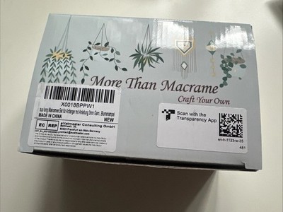 Macrame Set DIY 3 Varianten möglich