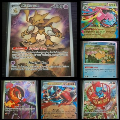 Pokemon MEP Mega Black Star Promo Karte Mint/Near Mint Karten aussuchen Englisch