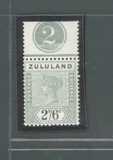 1894-96 Zululand - South Africa - Stanley Gibbons No. 26 - Table Number - MNH**