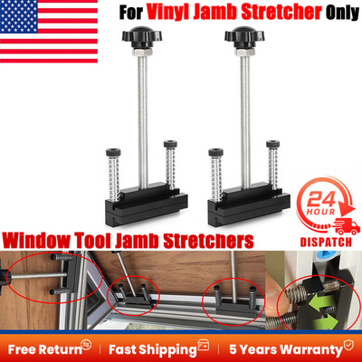 For Vinyl Window Spreader Jamb Stretcher to Remove Window Pivot Shoes Kit 2 PCS