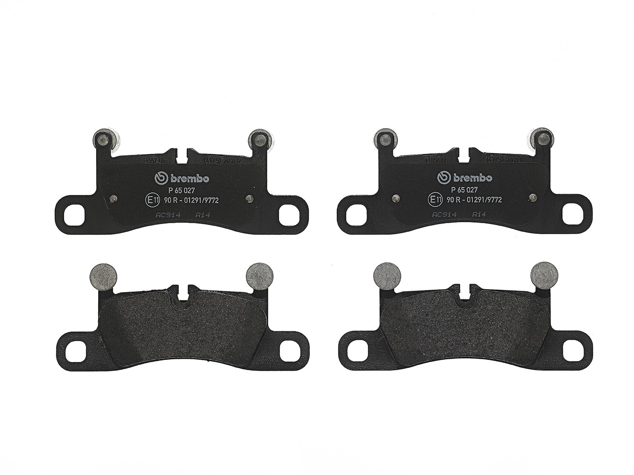Brembo P65027 Hintere Bremsbeläge, Anzahl 4 | Kompatibel mit: PORSCHE CAYENNE, VW TOUAREG, TOUAREG VAN - Bild 5